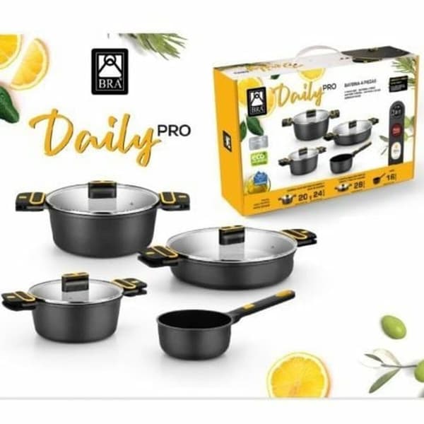 Kastikekattila BRA Daily Pro Ø 24 cm Ø 20 cm Ø 28 cm Ø 16 cm