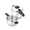 Pikkukuva 1 / 3: Painekeitin Monix M911005 4 L + 6 L Ruostumaton teräs 6 L 2 Kappaletta