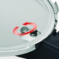 Miniatyrbild 3 av 3: Tryckkokare Fissler 600-700-08-000/0 Rostfritt stål 8 L