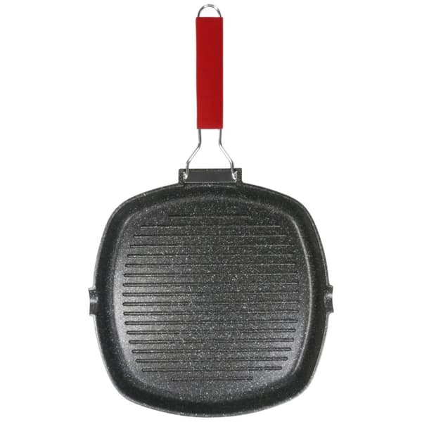 MO-grillpanna med vikbart handtag 28cm ind