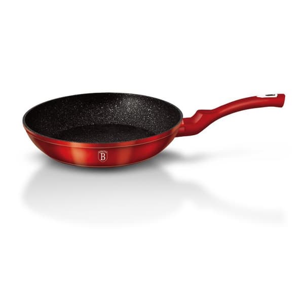GRANIT STEEKPANA 20cm BERLINGER HAUS RED METALLIC LINE BH-1251