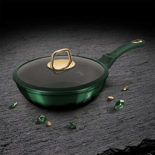 BERLINGER HAUS TITANIUM PAISTAIN 24cm BH-6049 EMERALD