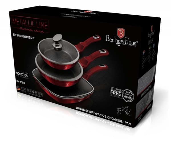 BERLINGER HAUS BH-6189 GRANIT STEKSET