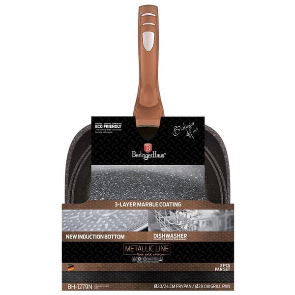 KAPPALEEN SARJA BERLINGER HAUS ROSE GOLD LINE GRANITE PASSI BH-1279