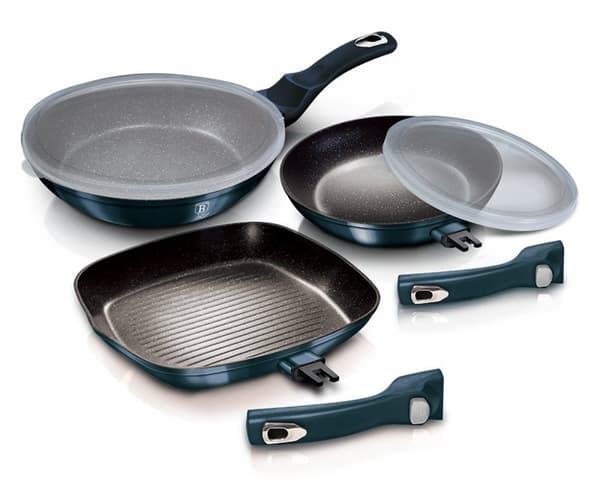 SET MED 3 BERLINGERHAUS BH-7049 GRANITPANOR