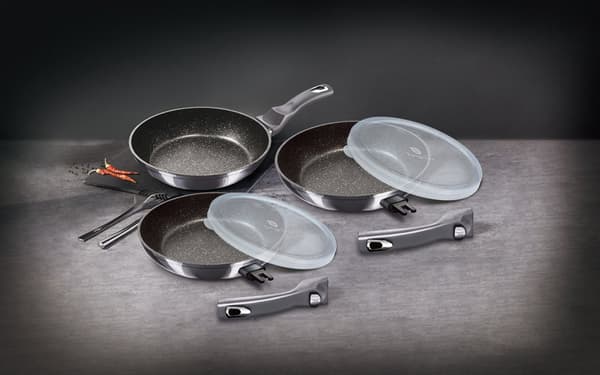 SET MED 3 BERLINGERHAUS BH-7055 GRANITPANOR