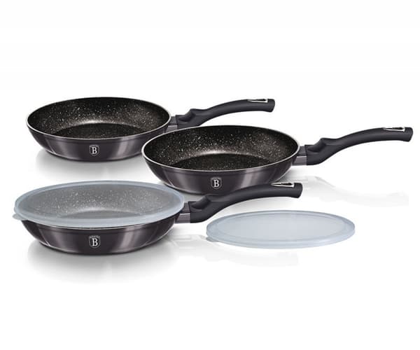 SET MED 3 BERLINGERHAUS BH-7055 GRANITPANOR