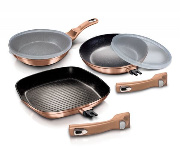 SET MED 3 BERLINGERHAUS BH-7038 GRANITPANOR