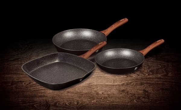 SET MED 3 BERLINGER HAUS BH-7101 GRANITPANOR
