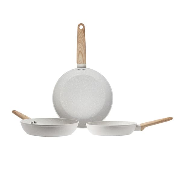 Stekpanneset San Ignacio Kräm Ø 18 x 4 cm Ø 22 x 5 cm Ø 26 x 5 cm 3 Delar