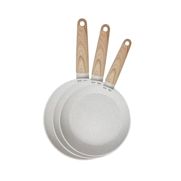 Stekpanneset San Ignacio Kräm Ø 18 x 4 cm Ø 22 x 5 cm Ø 26 x 5 cm 3 Delar