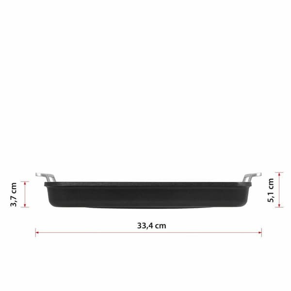 Grill Valira 4652/25 28 x 28 cm 25 x 28 cm Sort Metal Aluminium Ø 28 cm