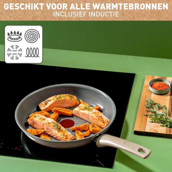 Tefal C43004 Revive Keramisk Stegepande 24 cm