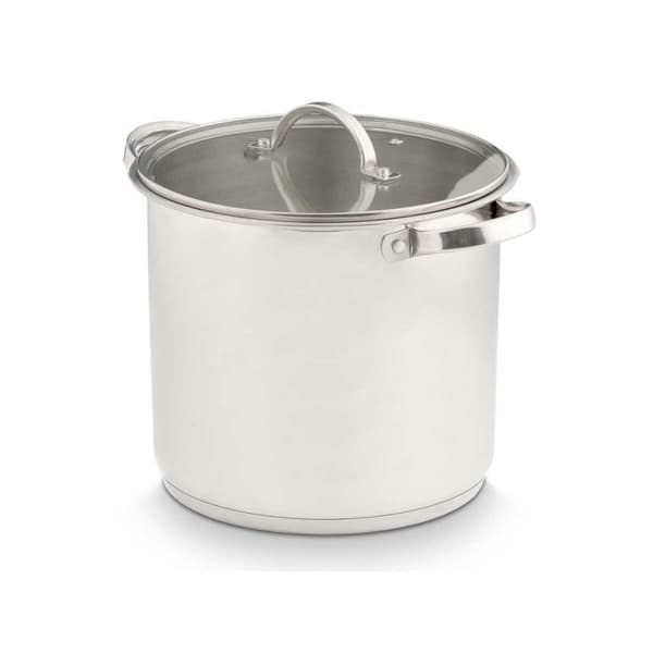 Kastrull med glaslock Kinvara 17396 Silvrig 31 x 25 x 24 cm Induktionshäll (4 antal)