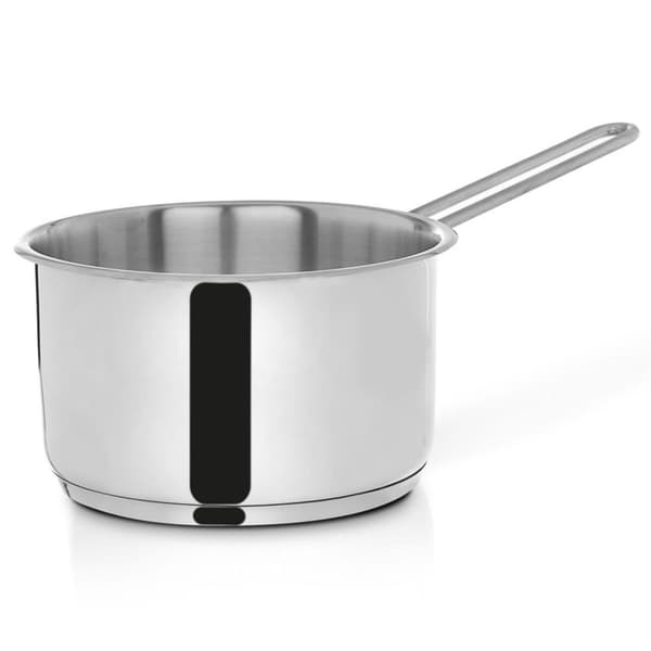 Kasserolle, rustfri gryde, induktion, 20 cm, 3,6 l
