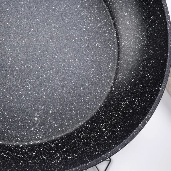 BLACK&WOOD graniittipannu, 3 kpl 20 / 24 / 28 cm