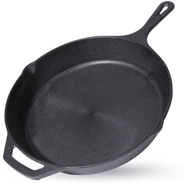 GJUTJÄRNSPANNA 30CM INDUKTIONSGAS GJUTJÄRNSPLATA