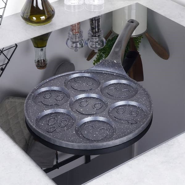 GRANDE granit stegepande til æg, pandekager og crepes, 27 cm