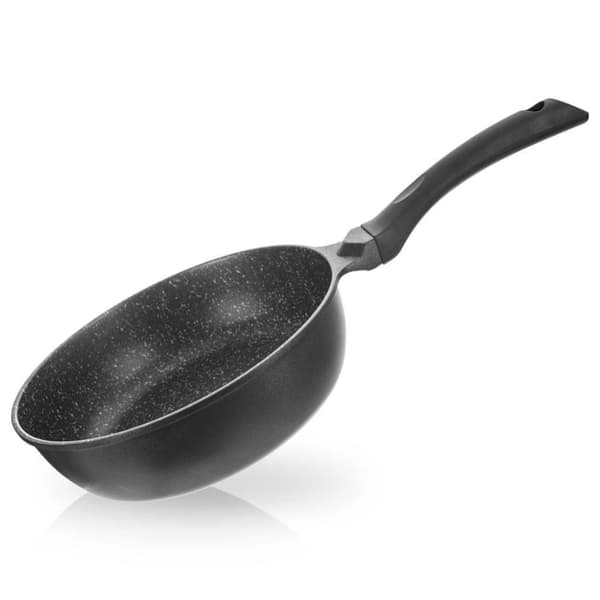 Djup, hög GRANDE granit stekpanna, 24 cm