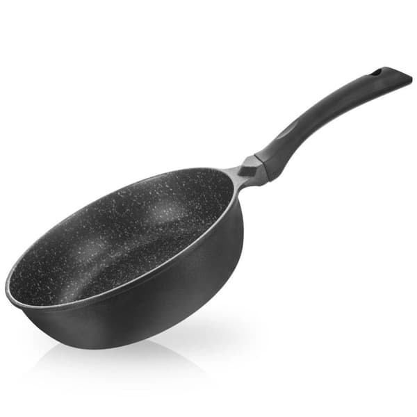 Granit stekpanna, djup, hög, GRANDE, 28 cm