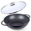 Pikkukuva 1 / 5: Graniitti wok-paistinpannu 32 cm GRANDE kannella