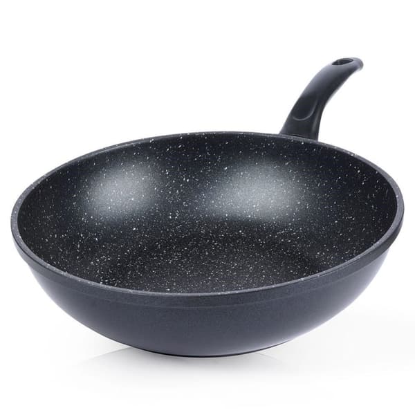 GRANDE granit wok stegepande til stuvning, 30 cm