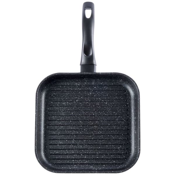 Grillpandegrill 26x26 cm, granit GRANDE