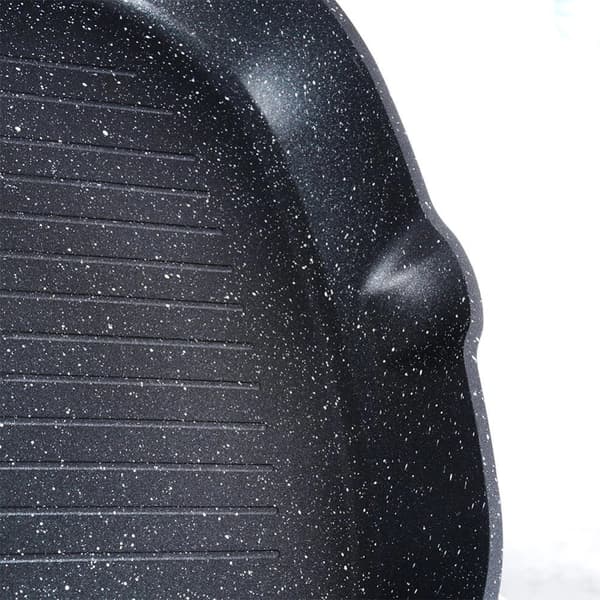 Gas Induktionsstegepande til Grillning Granit Firkantet VILDE 28x28 cm