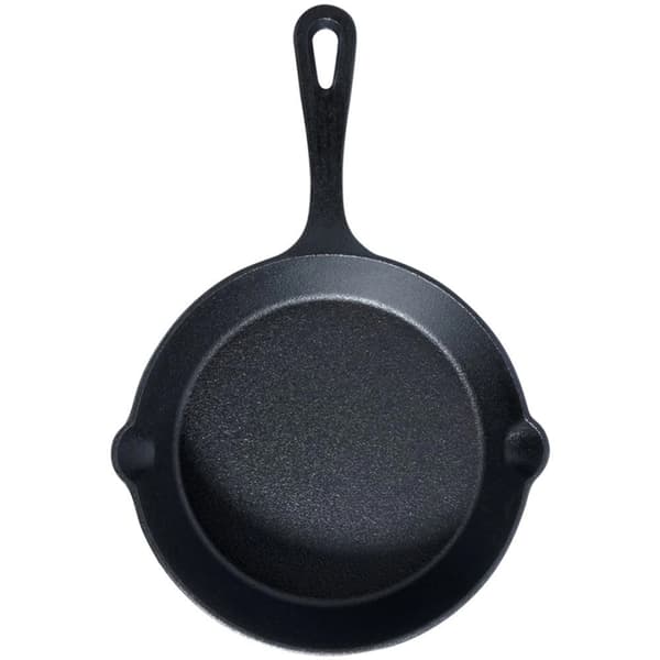GJUTJÄRNSSTEKPANNA 20cm MED SILIKONKLÄDD GJUTLINJE 199034