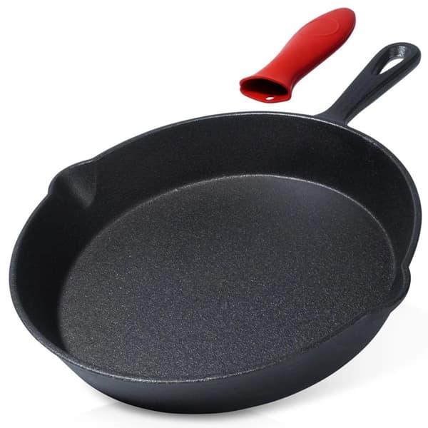 GJUTJÄRNSSTEKPANNA 25cm MED SILIKONTÄLLA CAST LINE 199035