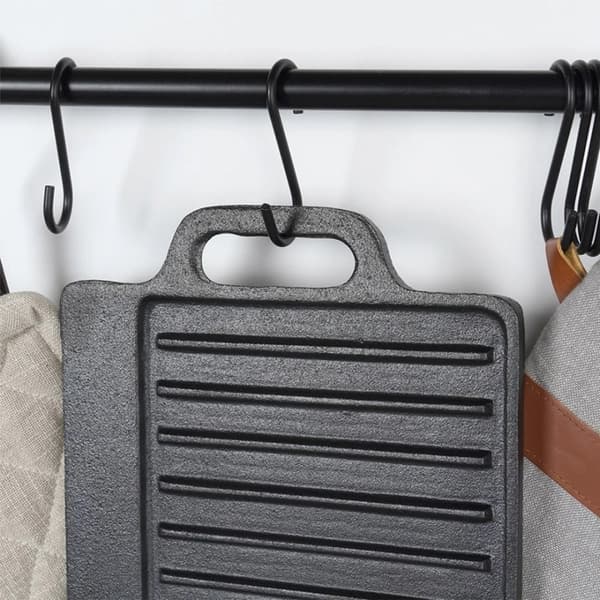 DOBBELT-SIDET STØBEJRN GRILLPLADE 45,5x22,5cm STØBELINE 199047