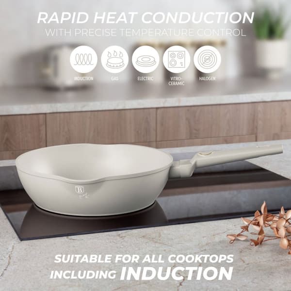 TITANIUM DEEP FRYPAN 28cm BERLINGER HAUS BH-8061 SAHARA