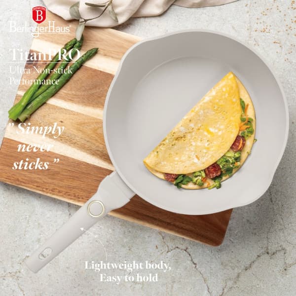 TITANIUM DEEP FRYPAN 28cm BERLINGER HAUS BH-8061 SAHARA