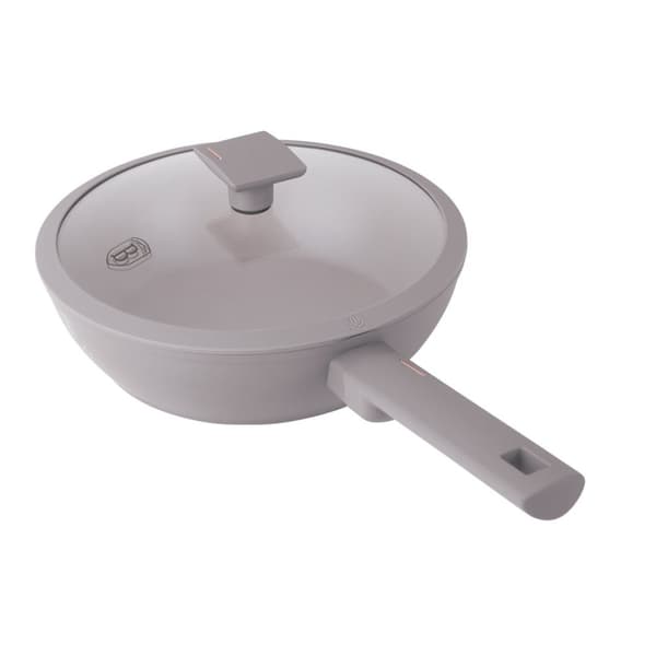 TITANIUM DEEP FRYPAN 24cm BERLINGER HAUS BH-8092 TAUPE