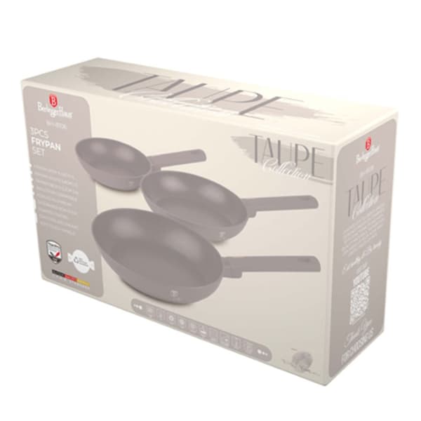 SET MED 3 TITAN PANOR BERLINGER HAUS BH-8108 TAUPE