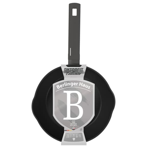 TITANIUM DEEP FRYPAN 24cm BERLINGER HAUS BH-8120 ANTRACIT