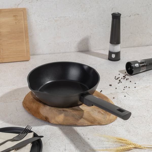 TITANIUM DEEP FRYPAN 28cm BERLINGER HAUS BH-8121 ANTRACIT