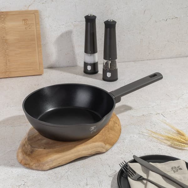 TITANIUM DEEP FRYPAN 28cm BERLINGER HAUS BH-8121 ANTRACIT