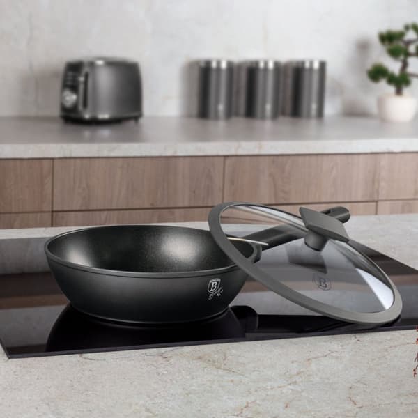 TITANIUM DEEP FRYPAN 24cm BERLINGER HAUS BH-8122 ANTRACIT