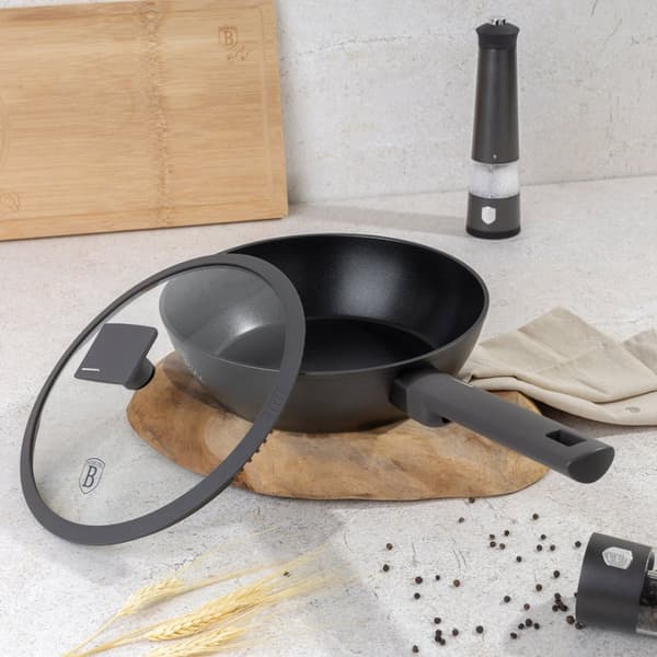 TITANIUM DEEP FRYPAN 24cm BERLINGER HAUS BH-8122 ANTRACIT