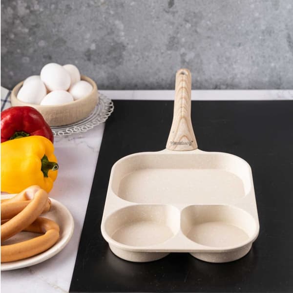 MARMOR ÄGGPANNA 3 SEKTIONER KLAUSBERG KB-7829