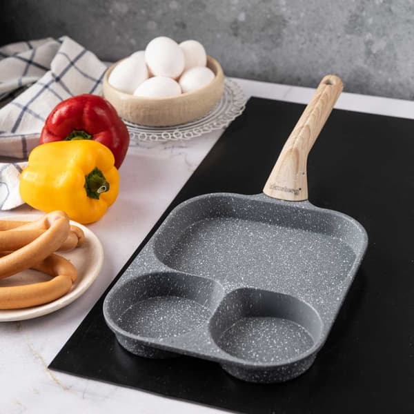 MARMOR ÄGGPANNA 3 SEKTIONER KLAUSBERG KB-7828