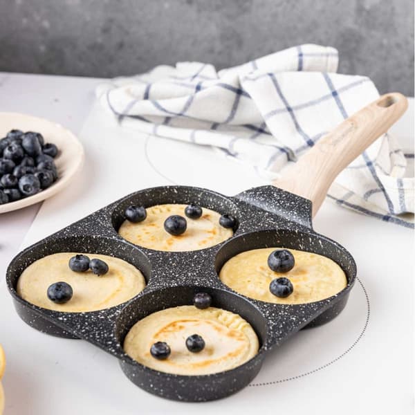 MARMORÄGG PANKAKA PANNA 4 DELAR KLAUSBERG KB-7821
