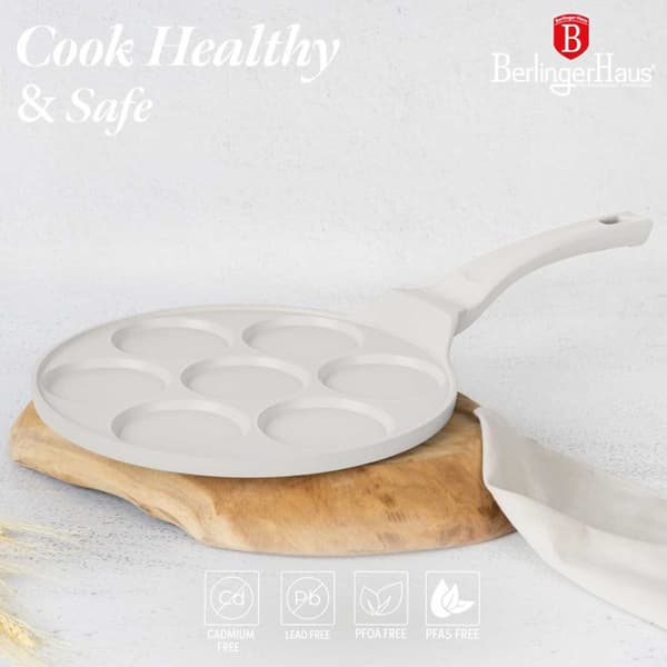 TITANIUM STEKPANA 26cm FÖR PANNKAKOR BERLINGER HAUS BH-7794 SAHARA