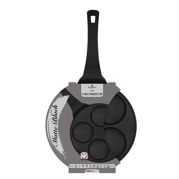 TITANIUM STEGEPADE 26cm TIL ÆGEPANDEKAGER BERLINGER HAUS BH-7795 BLACK ROSE