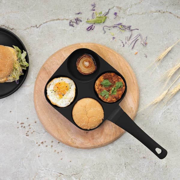 TITANIUM STEEKPANA 26cm FÖR ÄGG HAMBURGER BERLINGER HAUS BH-7797 BLACK ROSE