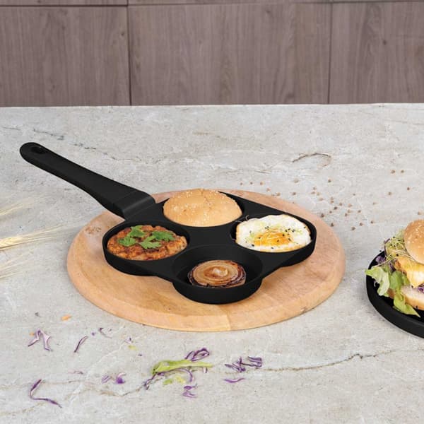 TITANIUM STEEKPANA 26cm FÖR ÄGG HAMBURGER BERLINGER HAUS BH-7797 BLACK ROSE