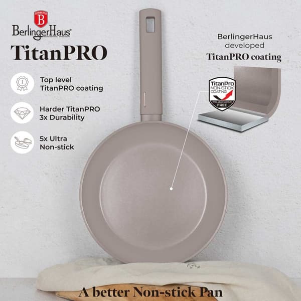 TITAANIPATKA 24cm BERLINGER HAUS BH-8083 TAUPE