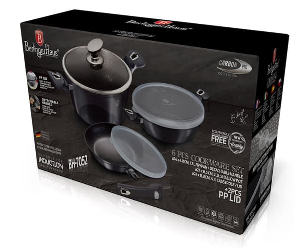 BERLINGER HAUS BH-7052 CARBON PRO GRYDER OG PANDER SÆT
