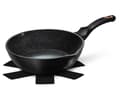 Miniatyrbillede 1 af 9: DEEP GRANIT STEGEPADE 24cm BERLINGER HAUS BLACK ROSE BH-6184